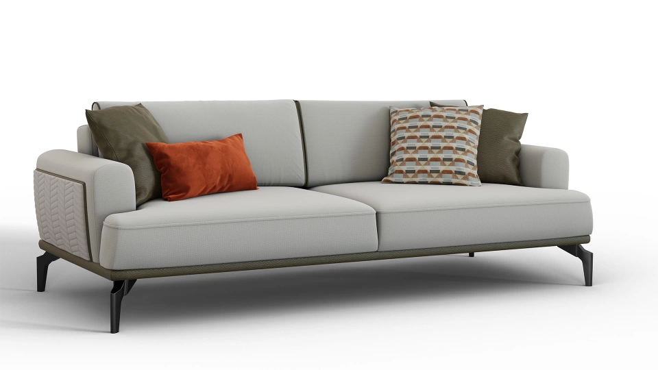 Piero Three-Seater Sofa