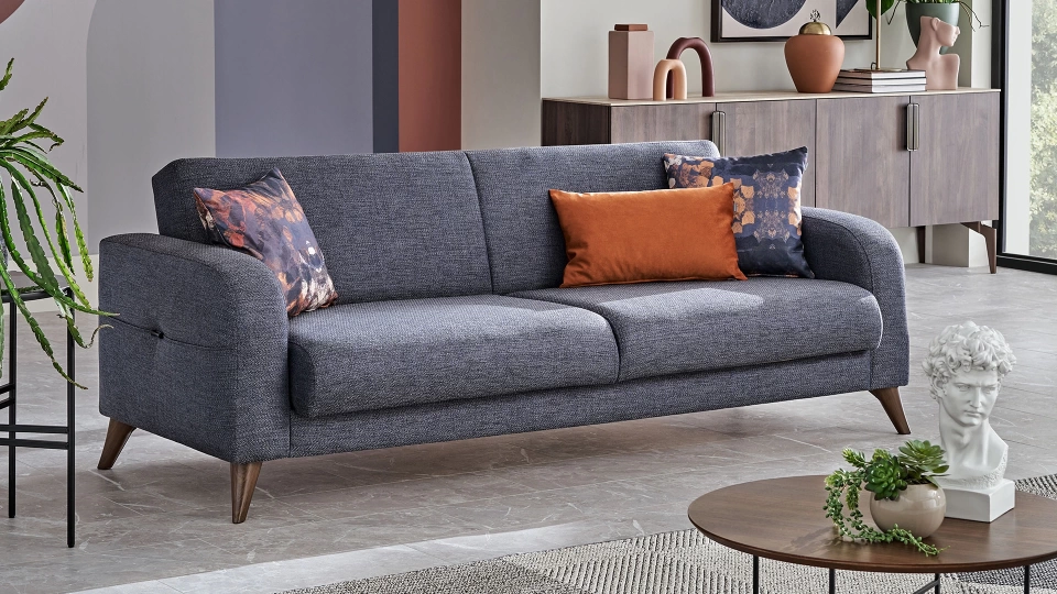 Hilda Three-Seater Sofa