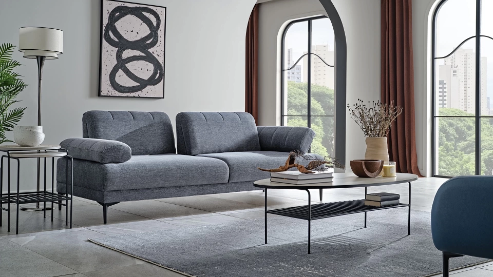 Trento Three-Seater Sofa