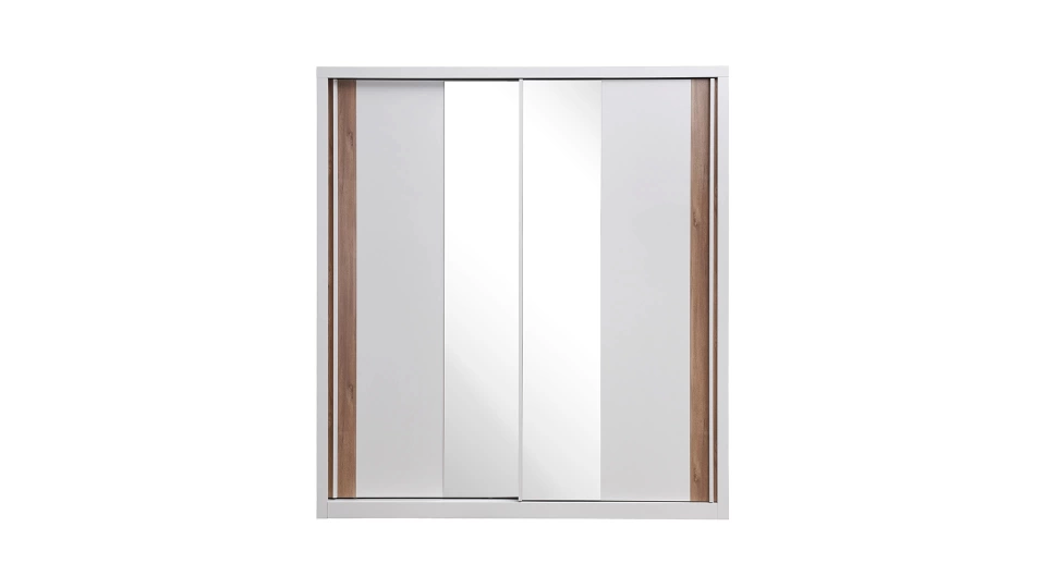 Mayer 2-Door Sliding Wardrobe - 210 cm