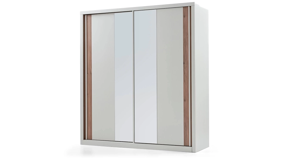 Mayer 2-Door Sliding Wardrobe - 210 cm