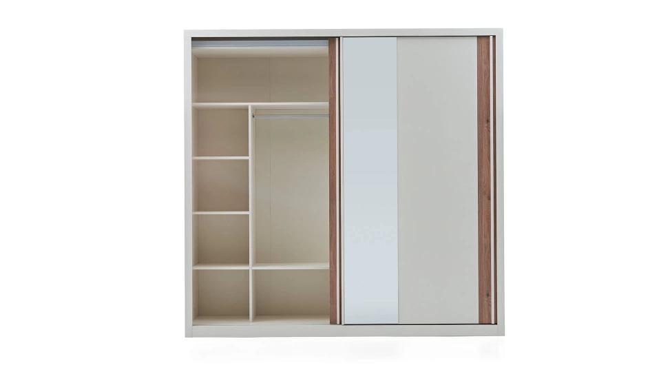 Mayer 2-Door Sliding Wardrobe - 240 cm