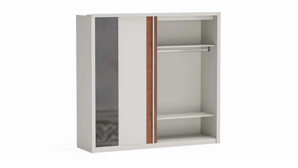 Mayer 2-Door Sliding Wardrobe - 240 cm