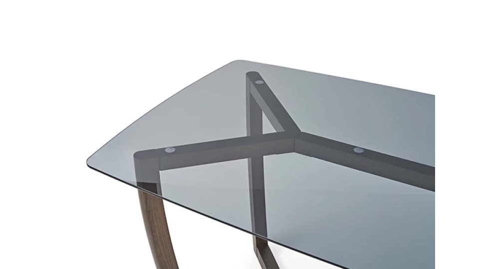 Gift Dining Table - Glass - 200 cm