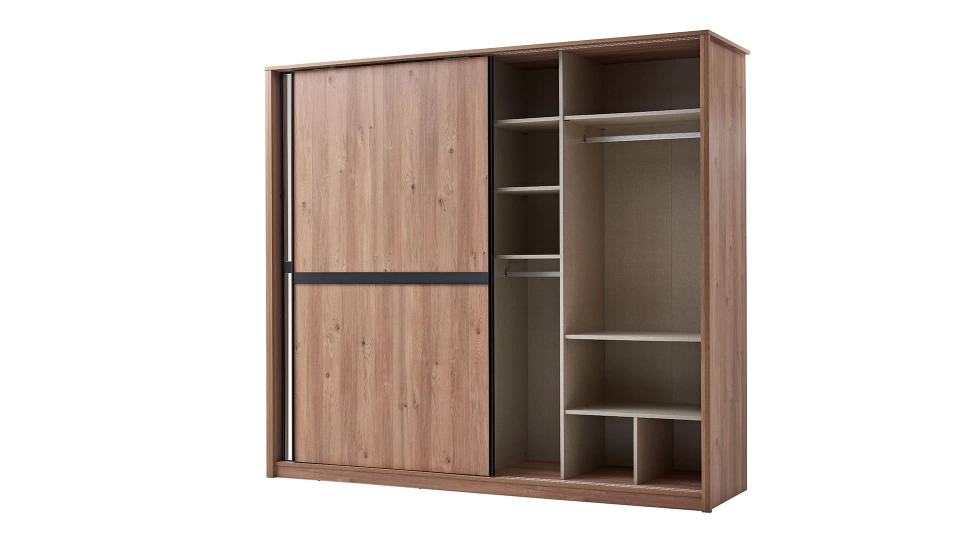 Sliding Wardrobe with 2 Doors - 240 cm