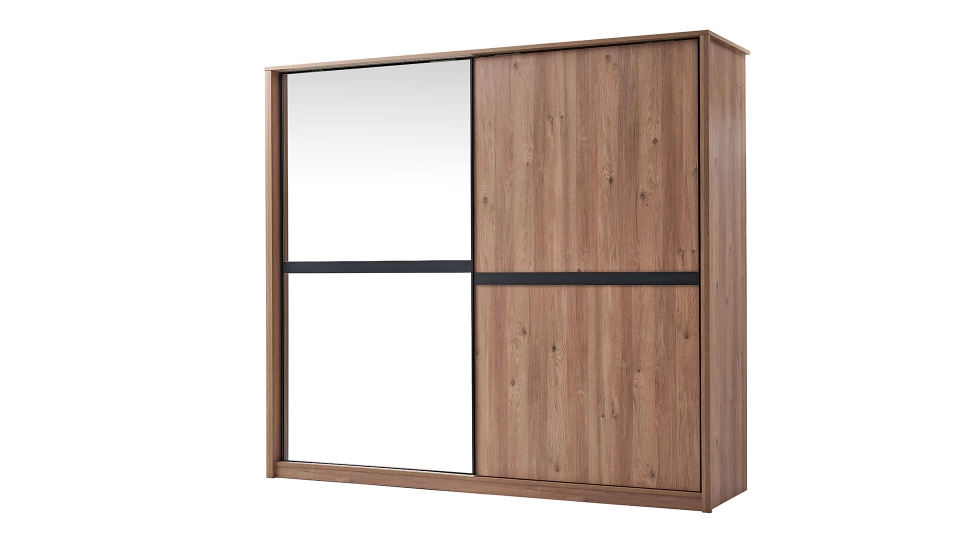 Sliding Wardrobe with 2 Doors - 240 cm