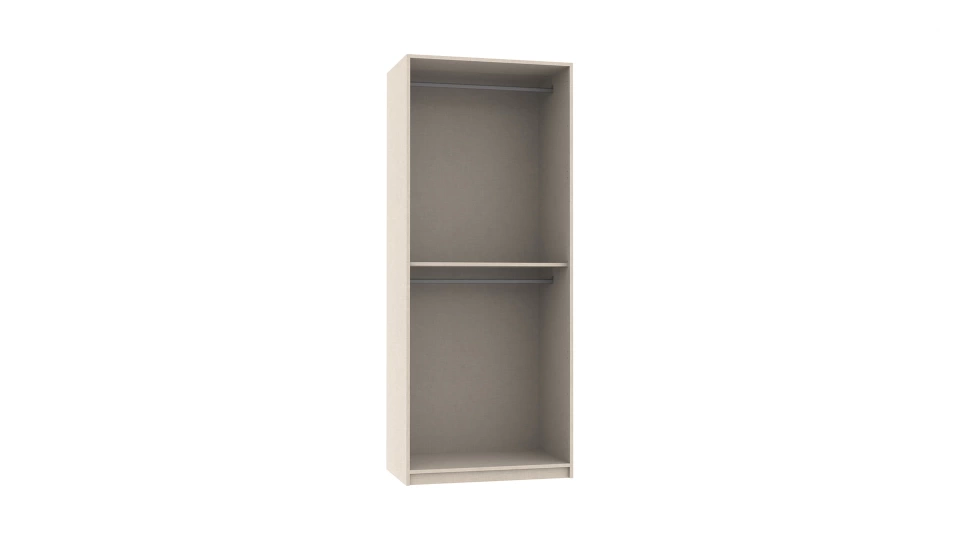 Integra 2-Door Wardrobe with Hanging Rail