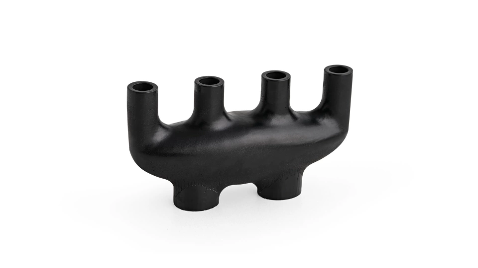 Doğtaş Home Molly Quadruple Black Candelabra