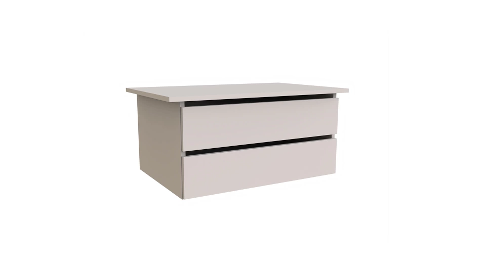 Solid 2 Drawer Cabinet Interior Module