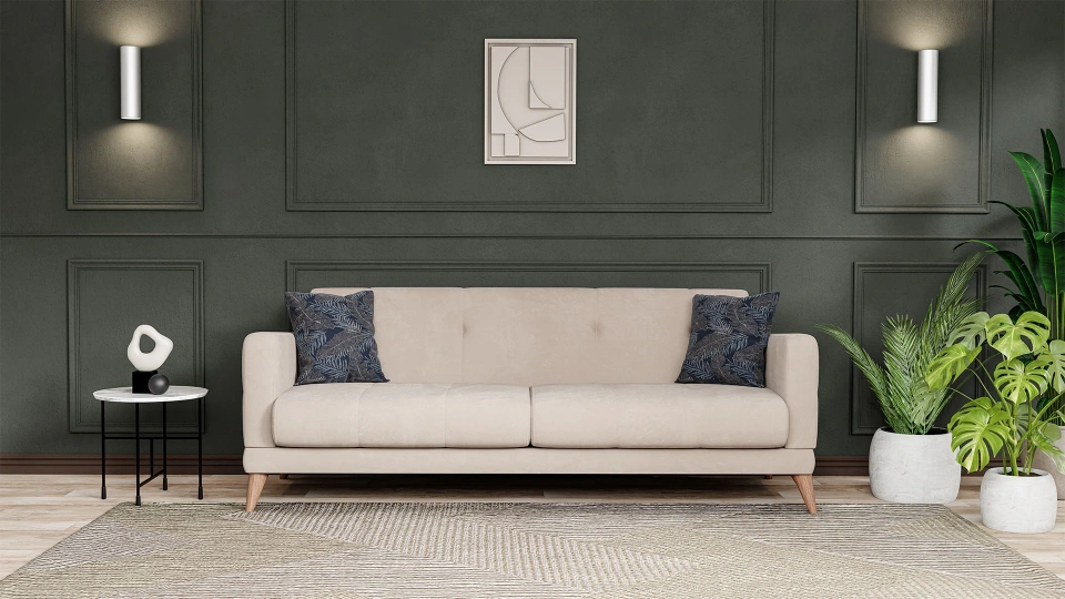 Mayer Üçlü Koltuk Yataklı