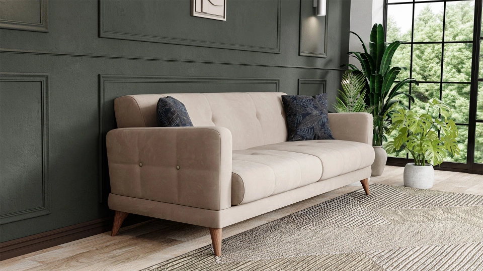 Mayer Üçlü Koltuk Yataklı