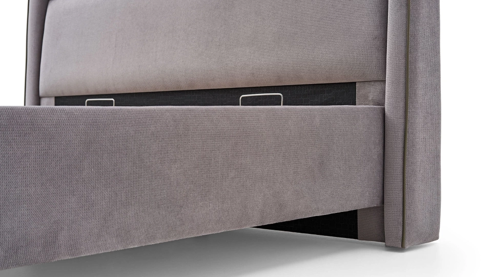 Piero Wooden Bed - 160 cm - Untitled