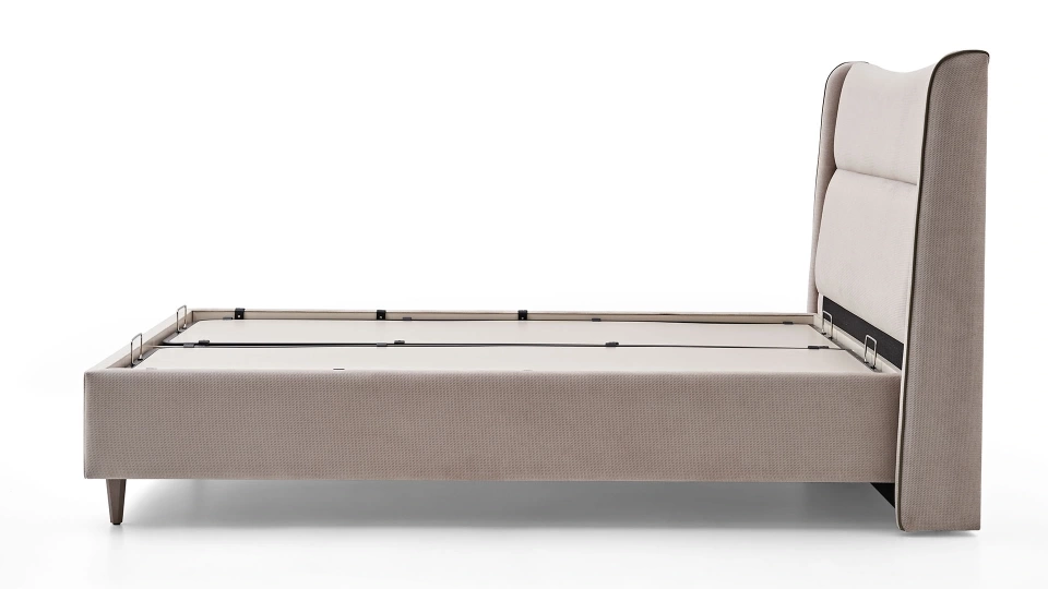 Piero Wooden Bed Base - 160 cm - Headless