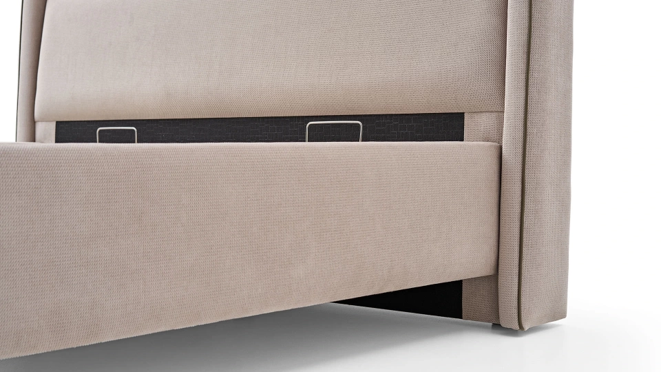 Piero Wooden Bed Base - 160 cm - Headless