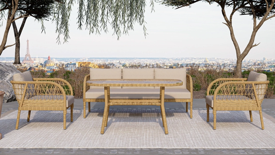 Doğtaş Garden Lunesta 3+1+1+Y.Sehpa