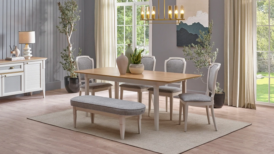 Toscana Açılır Yemek Masası - 160 cm