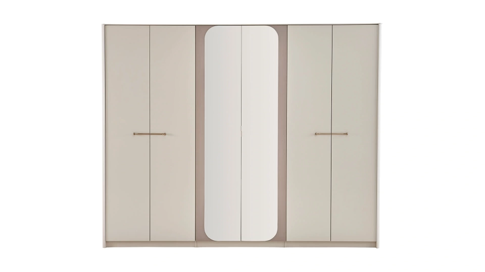 Milena 6-Door Wardrobe