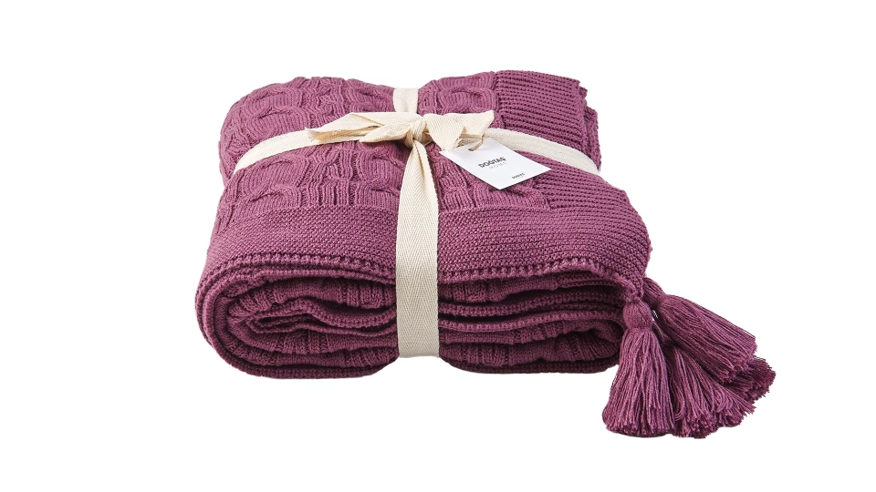 Doğtaş Home Plum Triana Sofa Throw