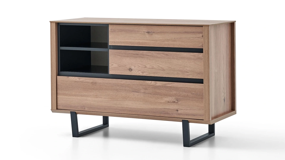 Solid Chest of Drawers - Wide