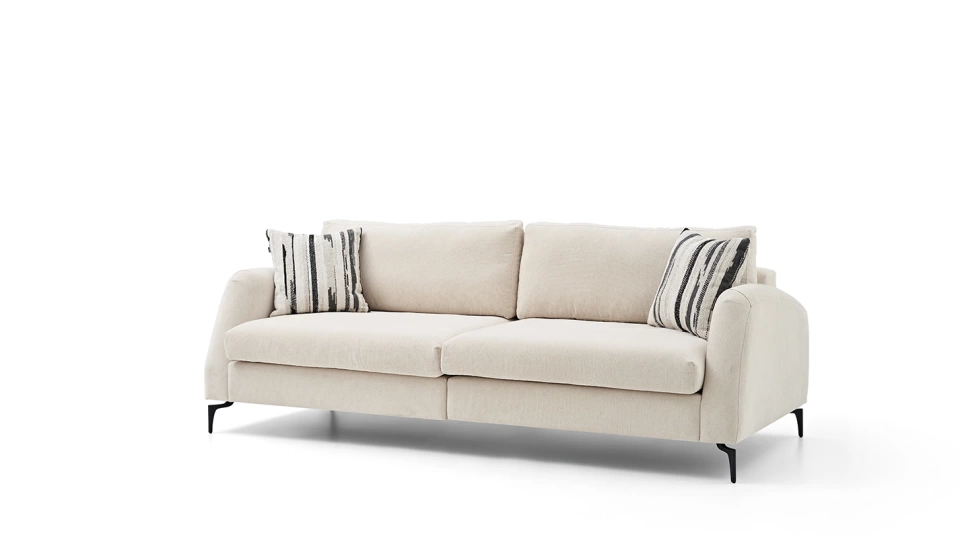 Duetto Three-Seater Sofa - S-Armed