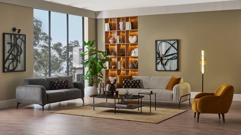 Lea Triple Sofa Bed