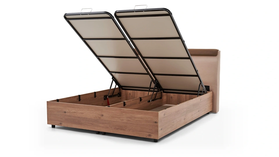 Mayer Based Bed - 160 cm - Titled