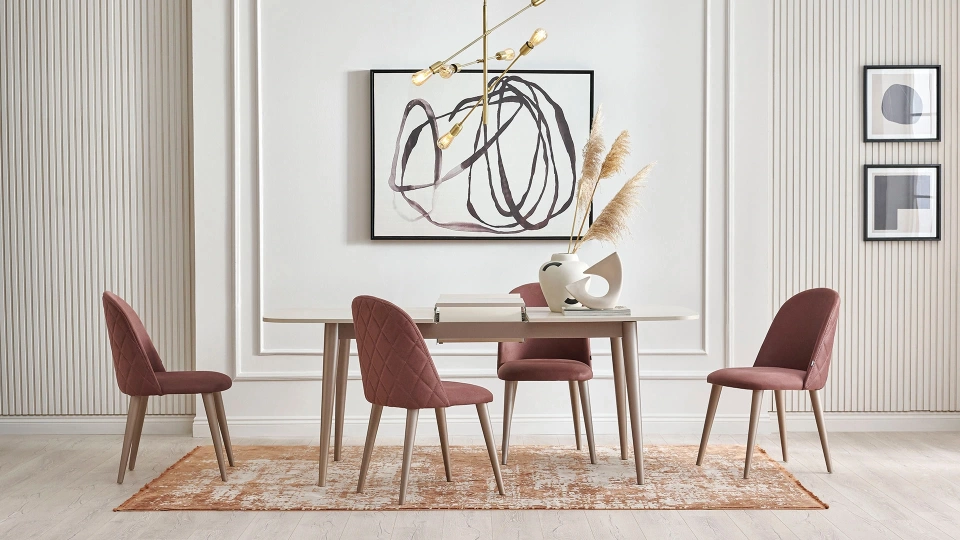 Milena Extendable Dining Table - 160 cm