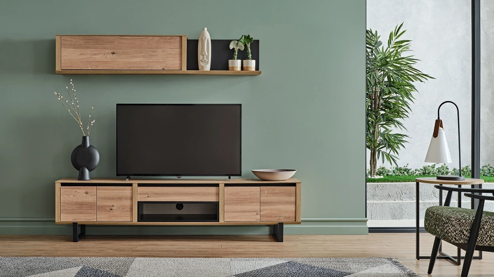 Solid Tv Ünitesi Üst Modül - Yatay