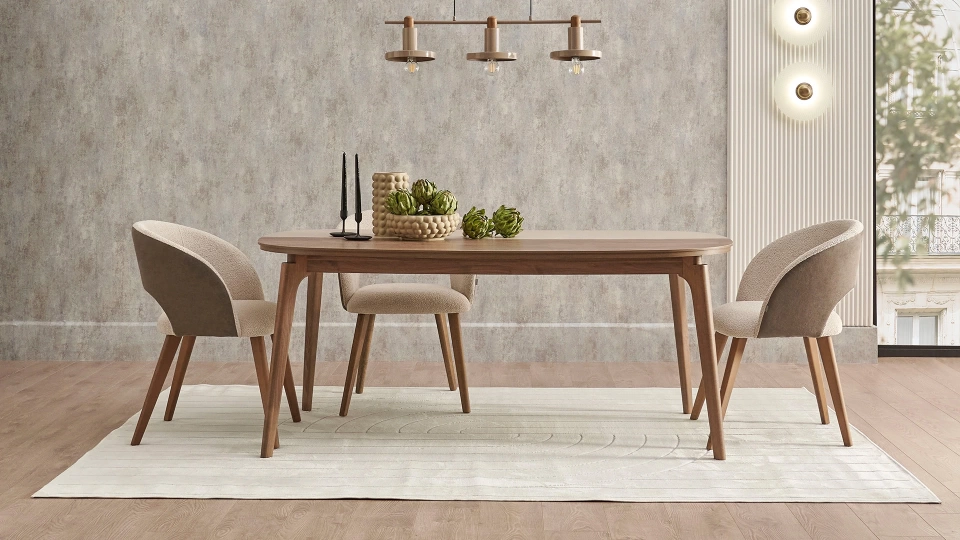 Costa Sabit Yemek Masası - 180 cm