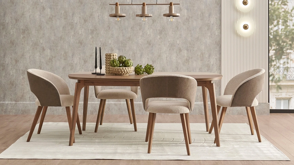 Costa Sabit Yemek Masası - 180 cm