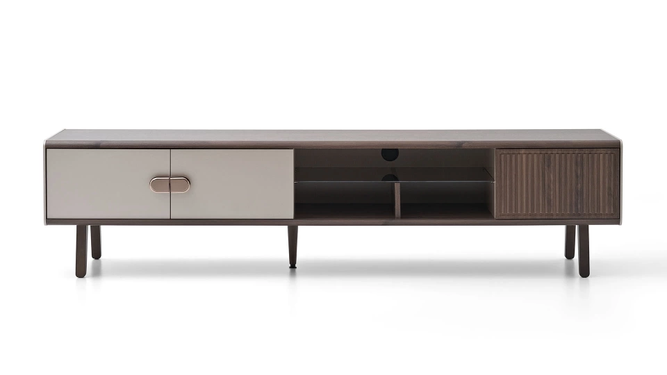 Bend TV Unit Bottom Module - 180 cm