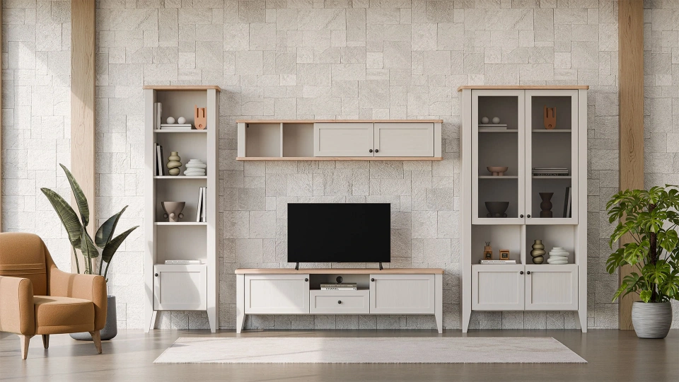 Calmera Narrow Bookshelf