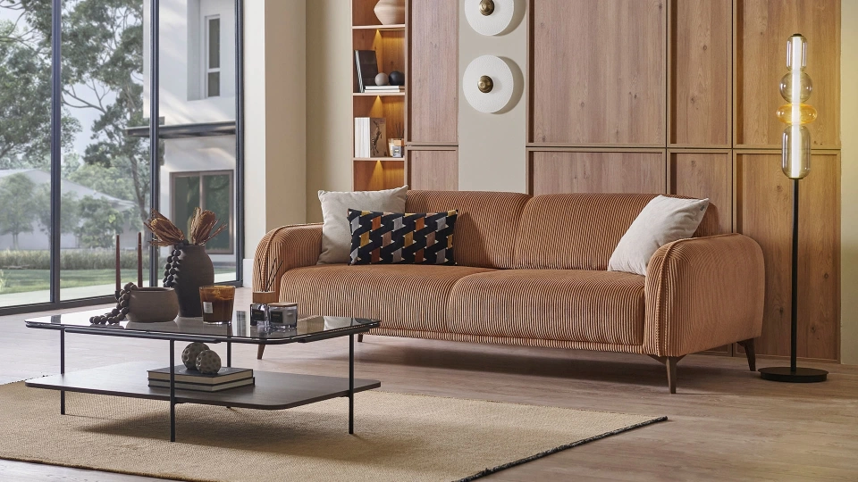 Lea Triple Seater Sofa