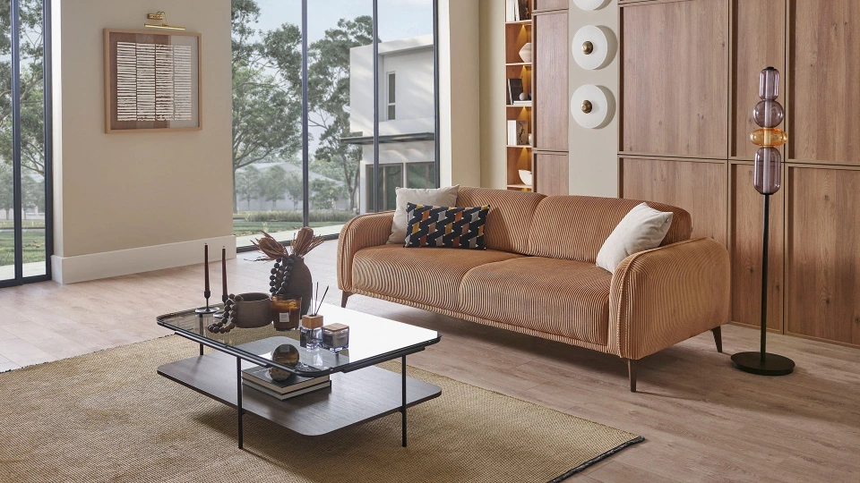 Lea Triple Seater Sofa