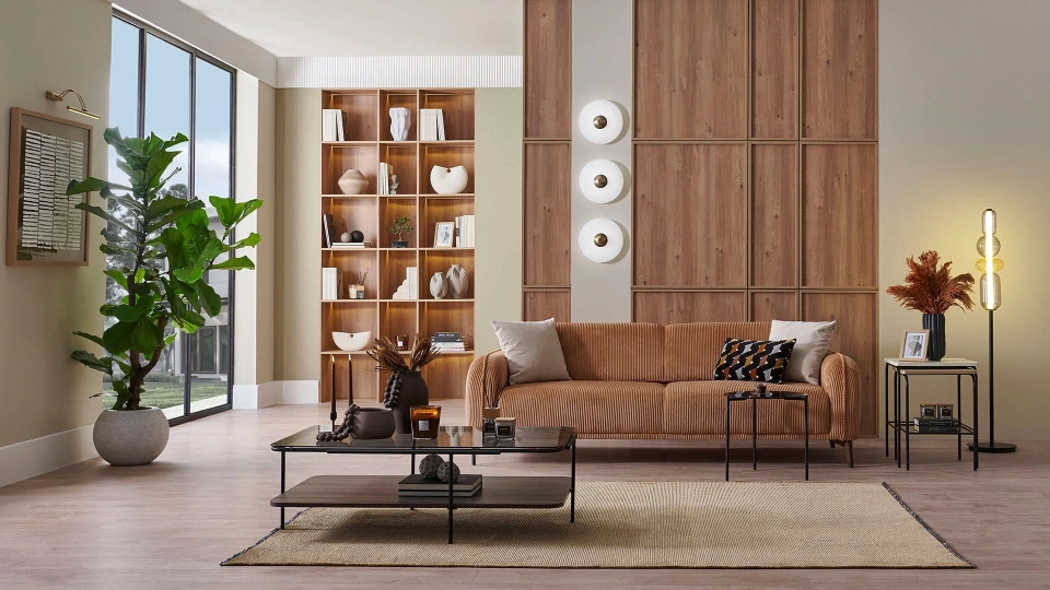 Lea Triple Seater Sofa