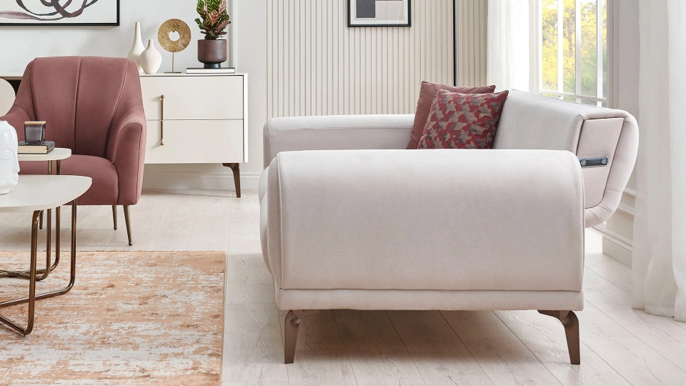 Milena Three-Seater Sofa
