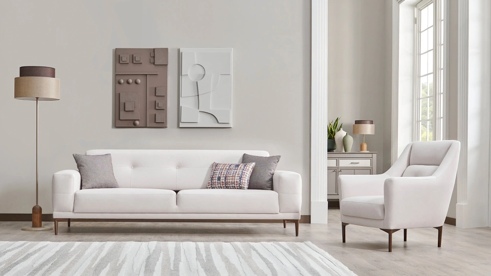 Elissa Three-Seater Sofa