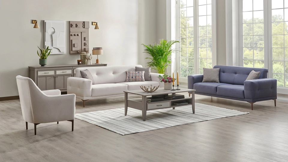 Elissa Three-Seater Sofa