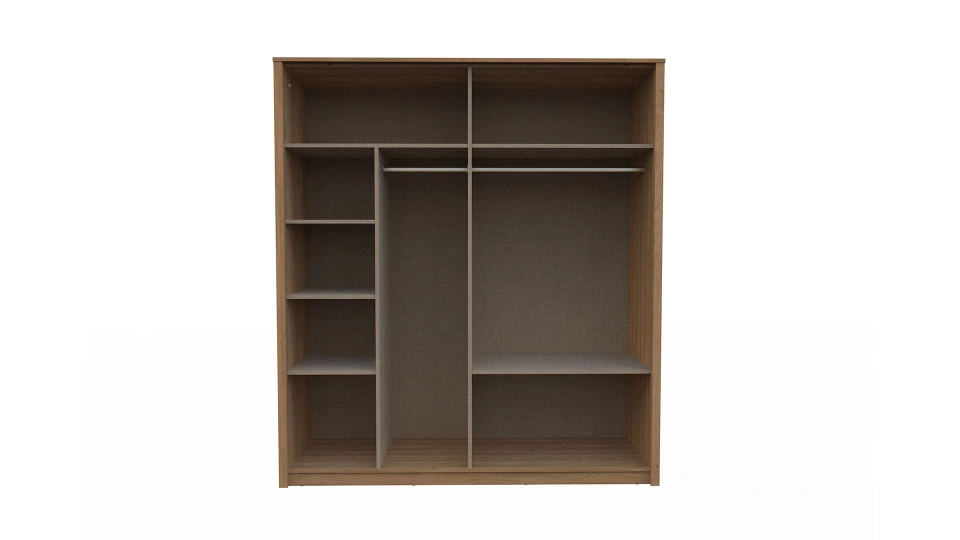 Bold 4-Door Wardrobe