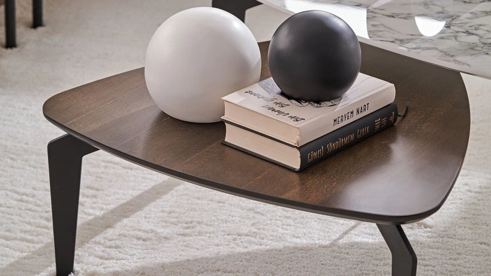 Pera Coffee Table - Brown