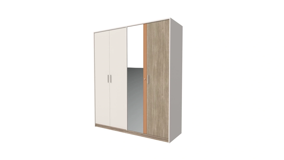 Doris 4-Door Wardrobe