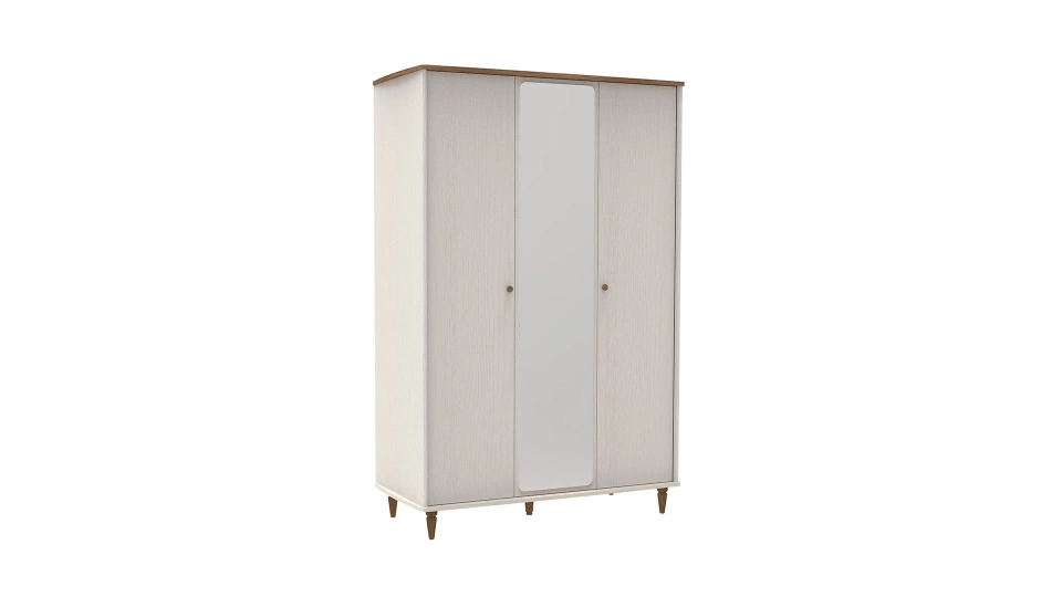 Bloom 3-Door Wardrobe
