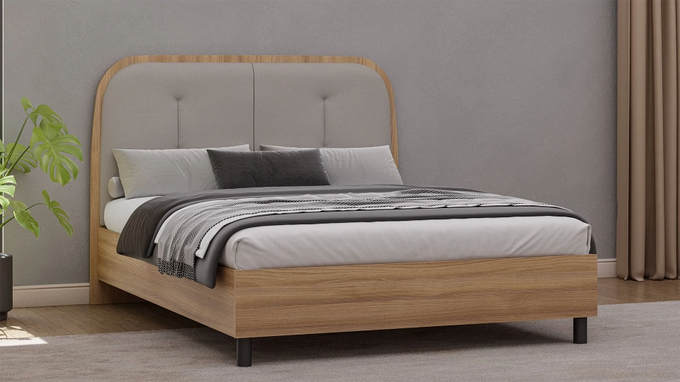 Glen Tortana Bazalı Karyola - 150 cm - Başlıksız