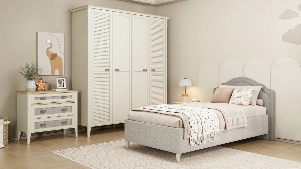 Toscana Genç Bazalı Karyola - 120 cm - Başlıksız