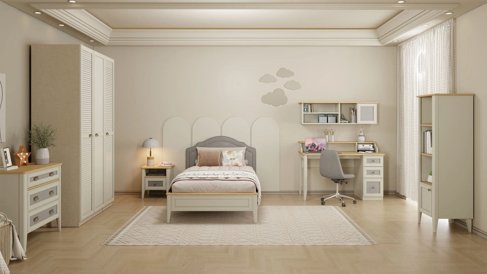 Toscana Genç Karyola - 120 cm - Başlıksız