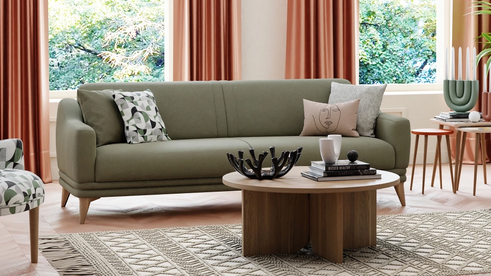 Frame Three Seater Sofa