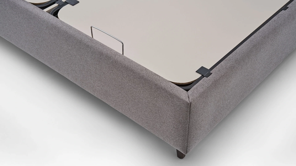 Bend Sandıklı Bazalı Karyola - 160 cm - Başlıksız