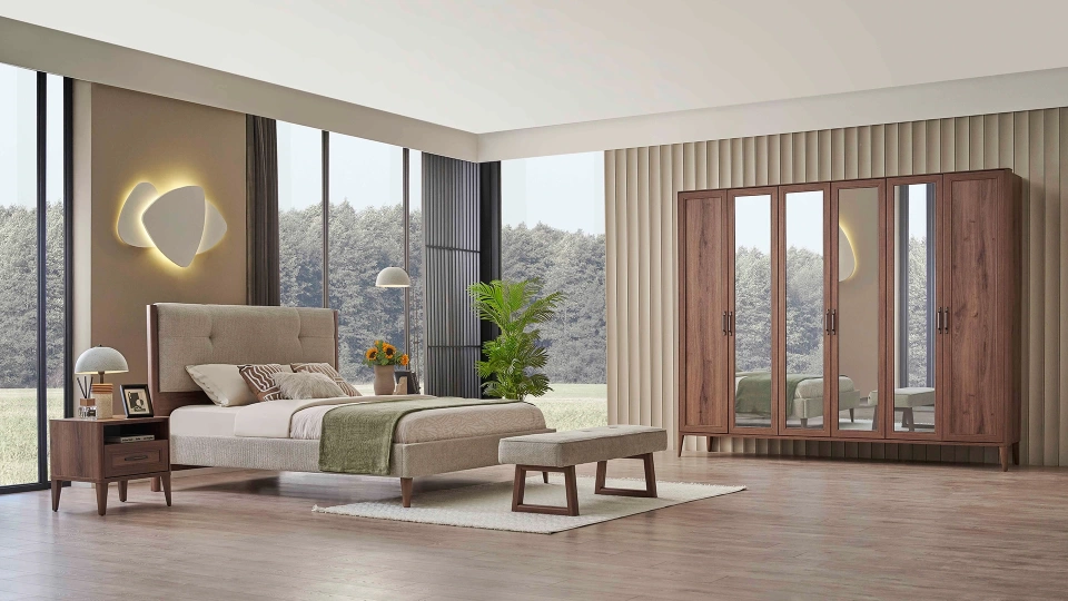 Vermont 6 Kapaklı Dolap