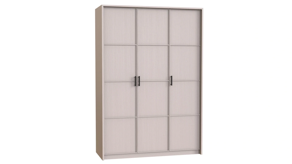 Glen Orma 3 Kapaklı Dolap - Beyaz
