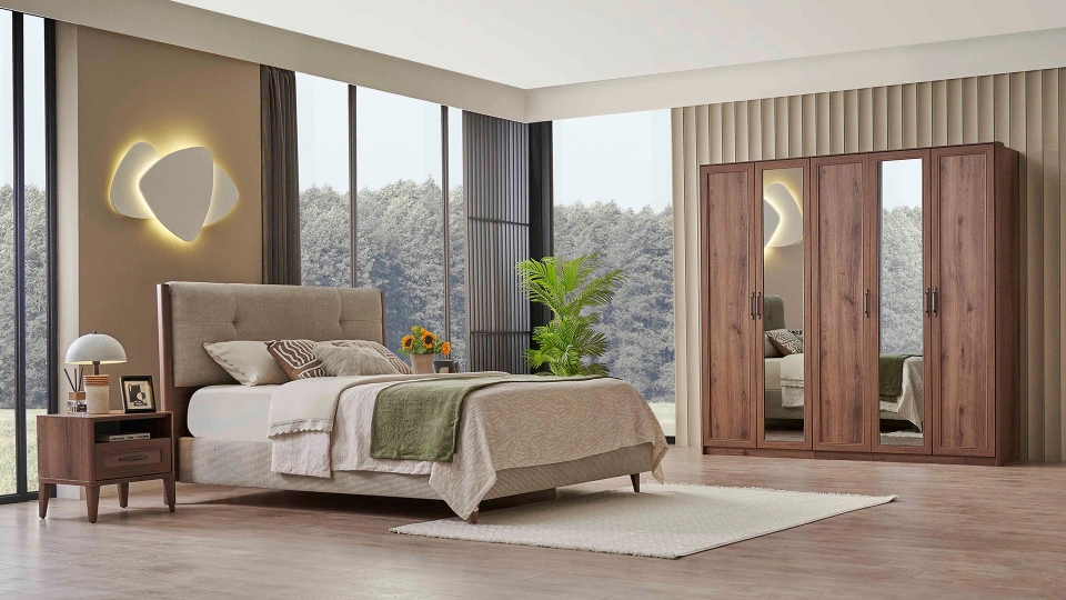 Vermont 5 Kapaklı Dolap
